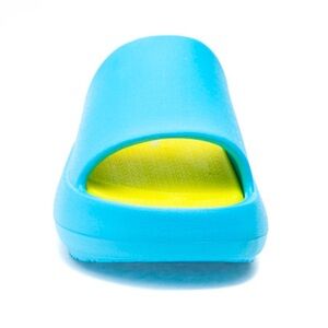 Blue Rubber Sole Shoes